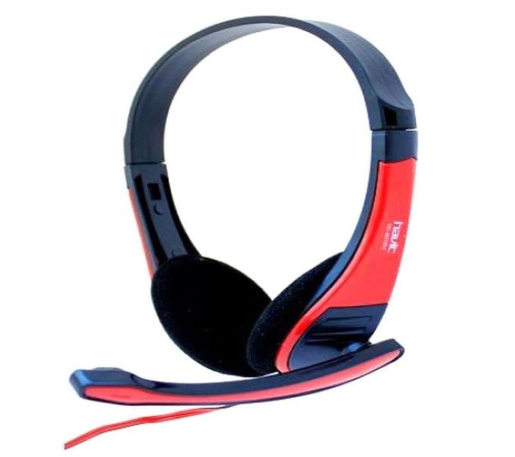 HV-H2105D Headphone with Mic - Red