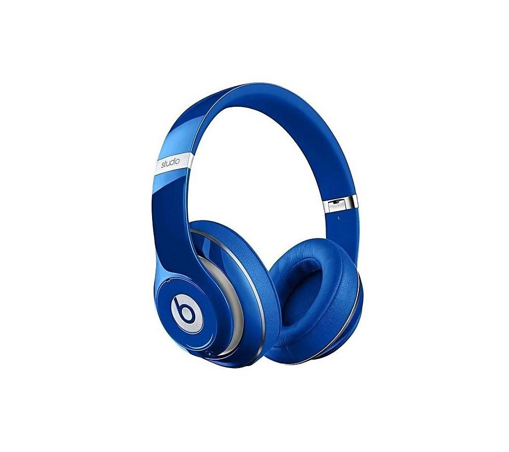 Beats Studio 2.0 Wired Over Ear Headphone - Blue