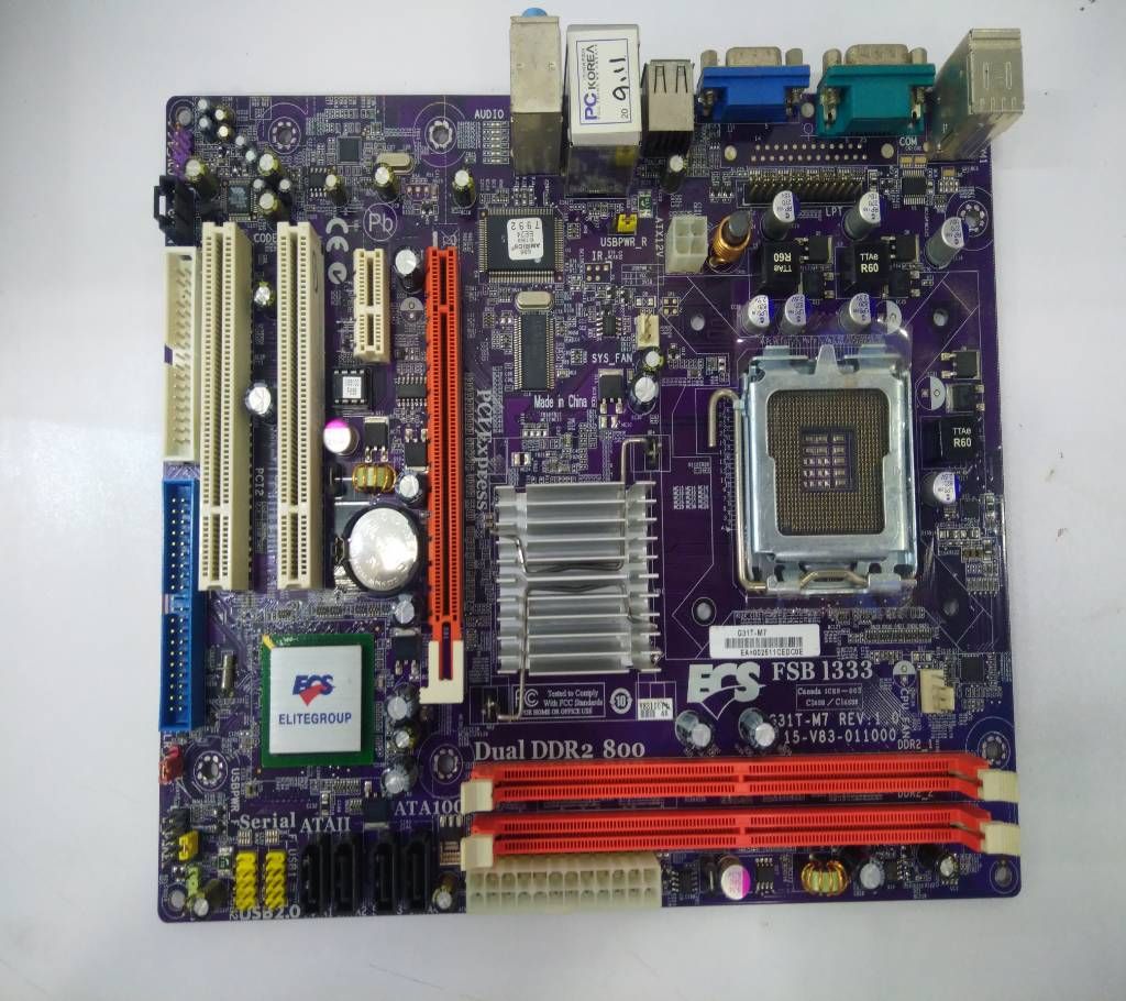 Intel Chip-set G31 Motherboard