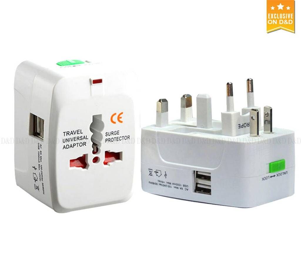 Universal travel adapter 1000mA