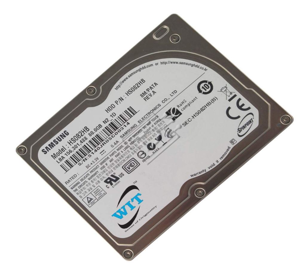 1.8 IDE ZIF Hybrid (HDD/SSD) 80GB 4200rpm Spinpoint HS082HB iPod / CE