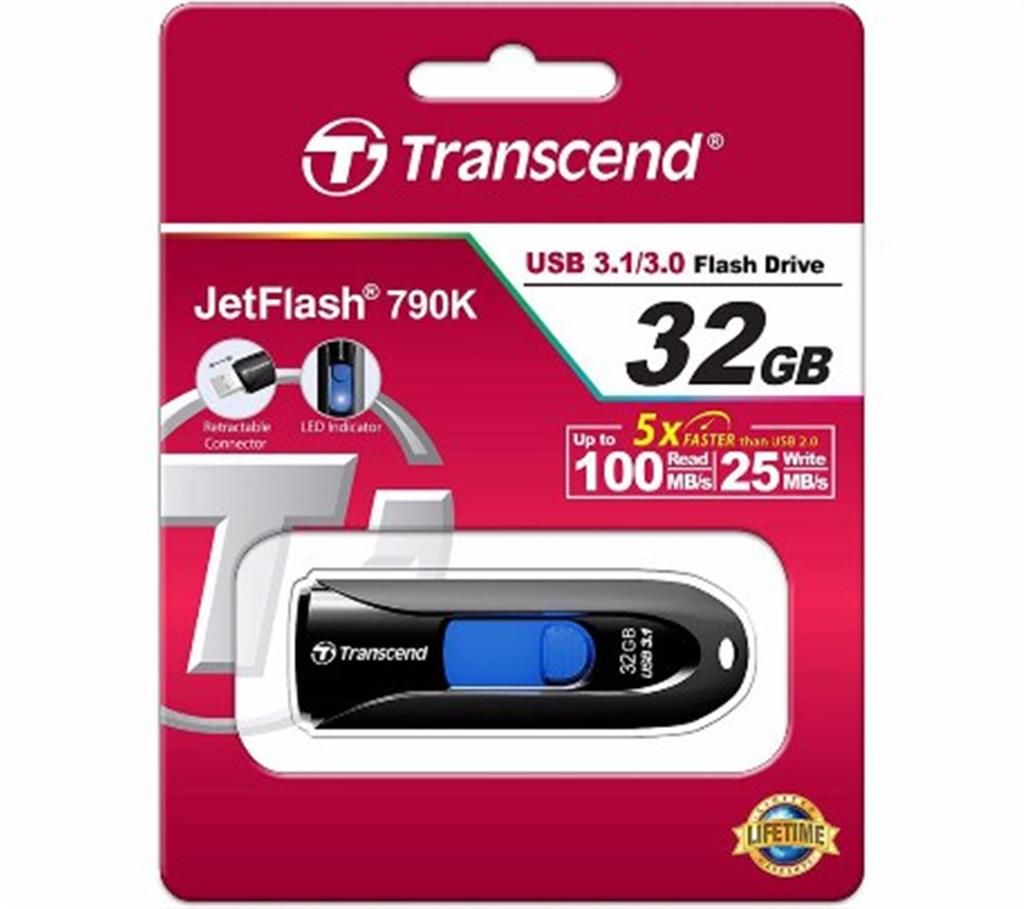 Transcend USB 3.0 flash pen drive- 32GB