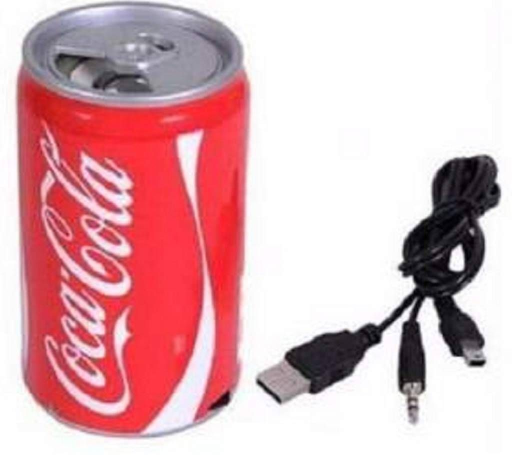 Coca Cola Can Designed USB Speaker
