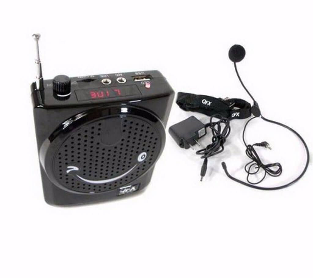 Rechargeable Loud Speaker with FM Radio cum Hand Mike