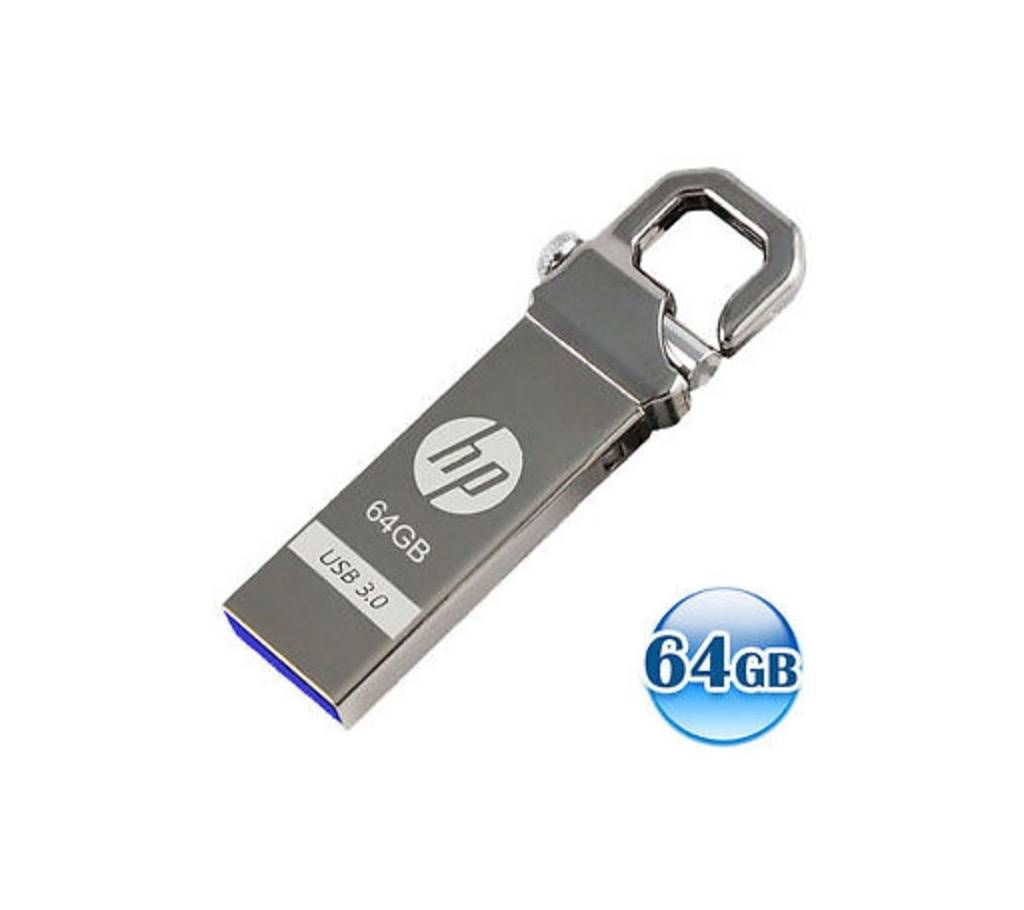 HP V250W 64 GB Pen Drive - Silver Body