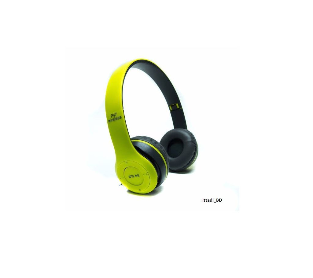 P47  Bluetooth Headphone  Green