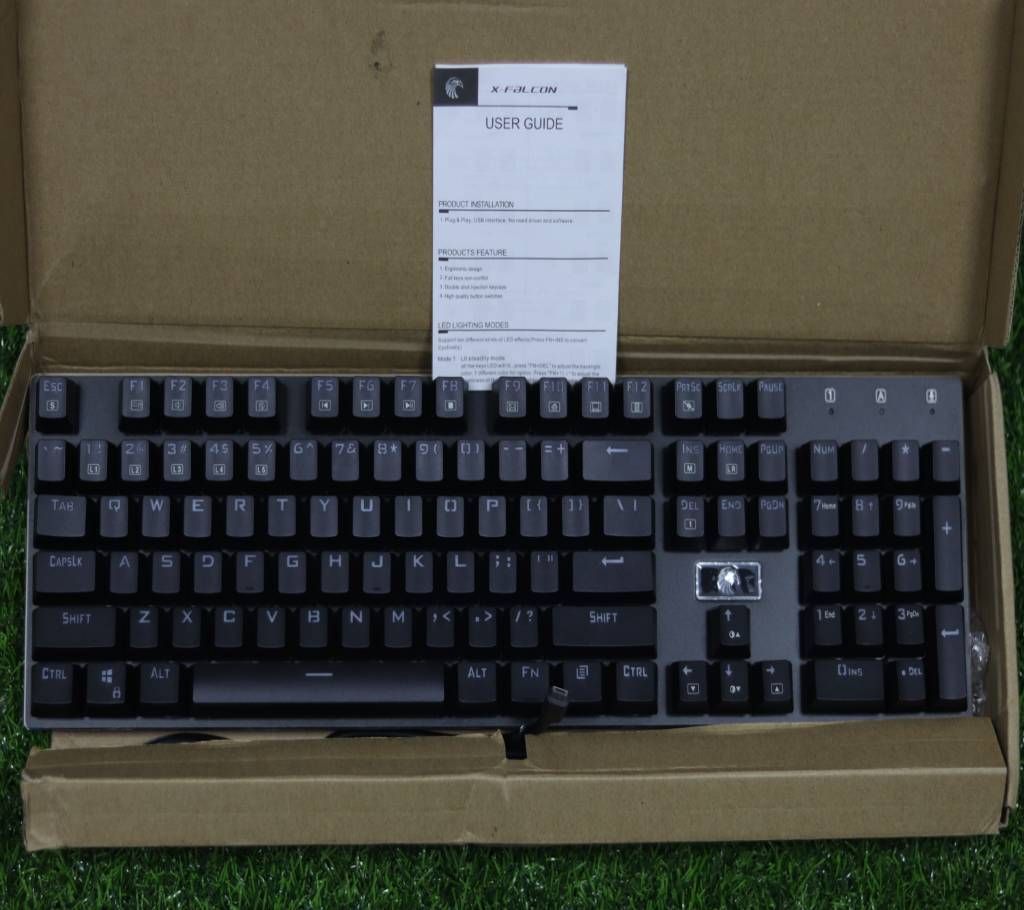 Granvela MechanicalEagle Z-88 104 Keys Mechanical Gaming Keyboard