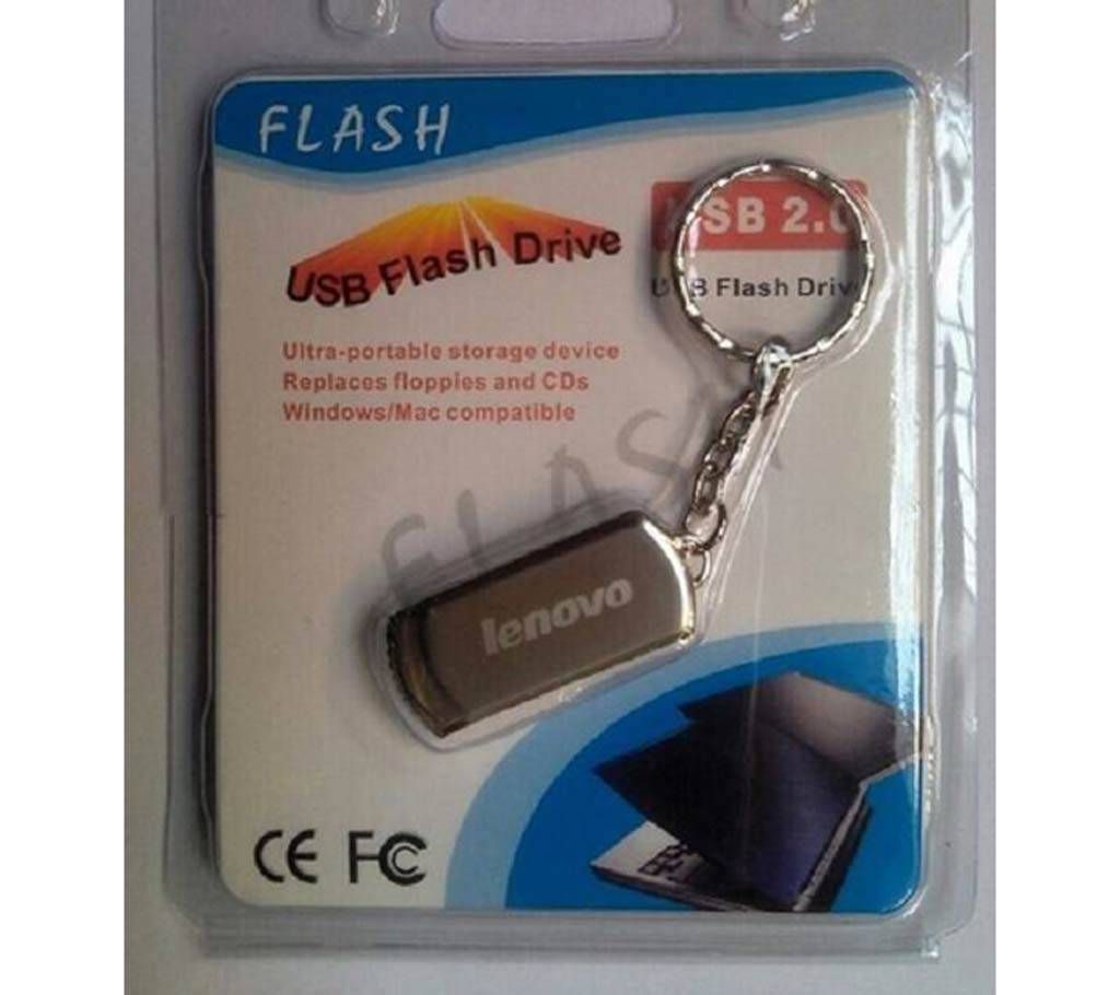 64 GB Lenovo Steel body Pen drive