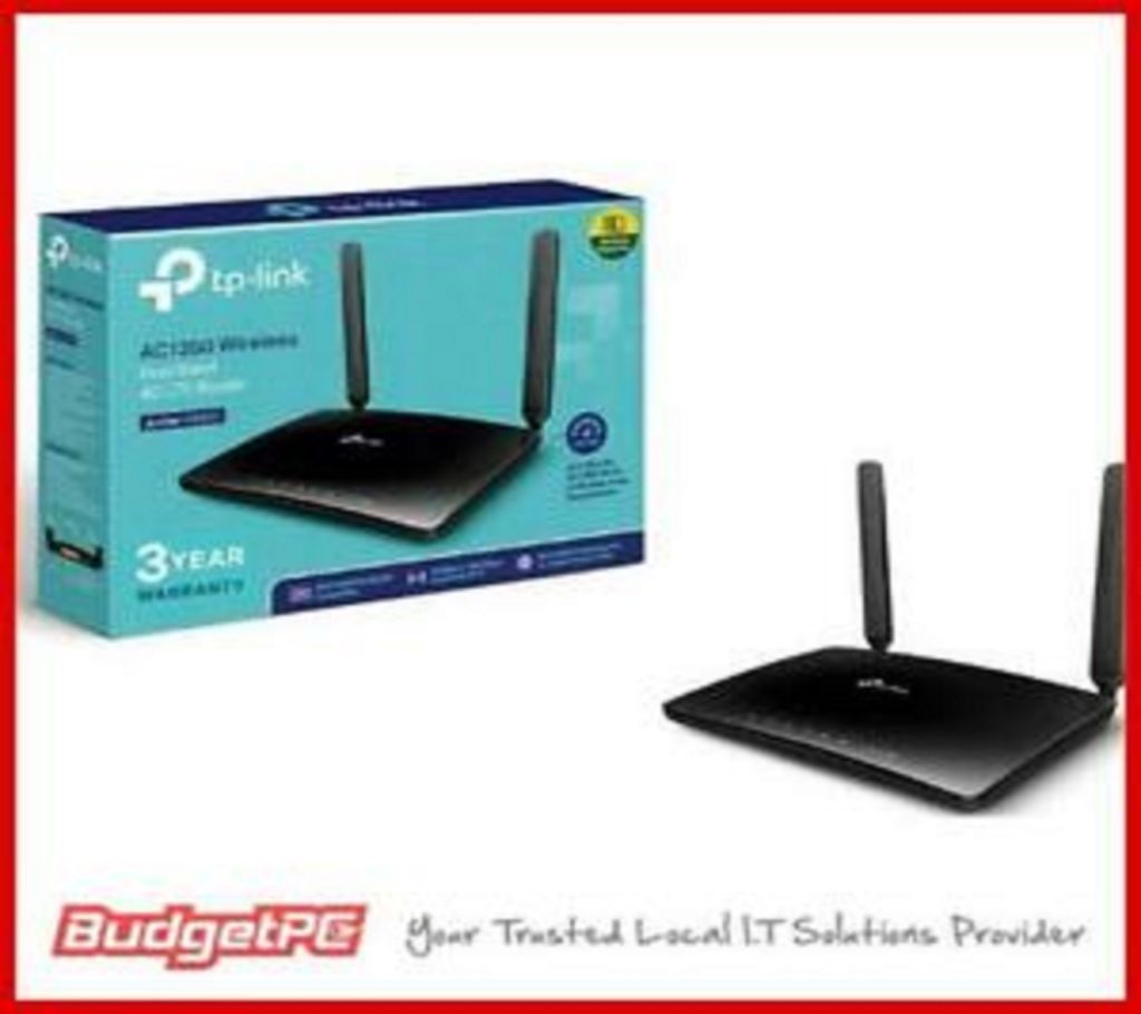 TP-Link Archer MR400 AC1200 Wireless Dual Band 4G LTE Router