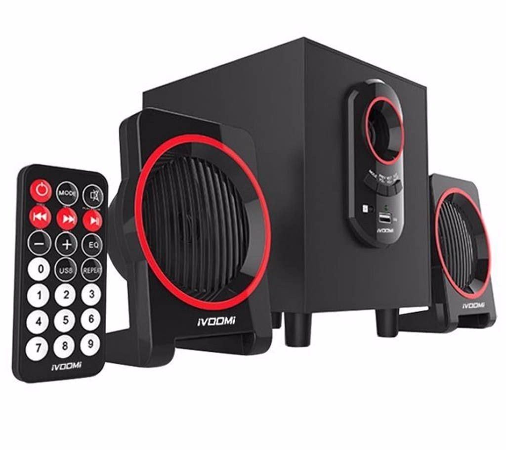 iVOOMi 2:1 USB/SD/FM Remote Control Speaker