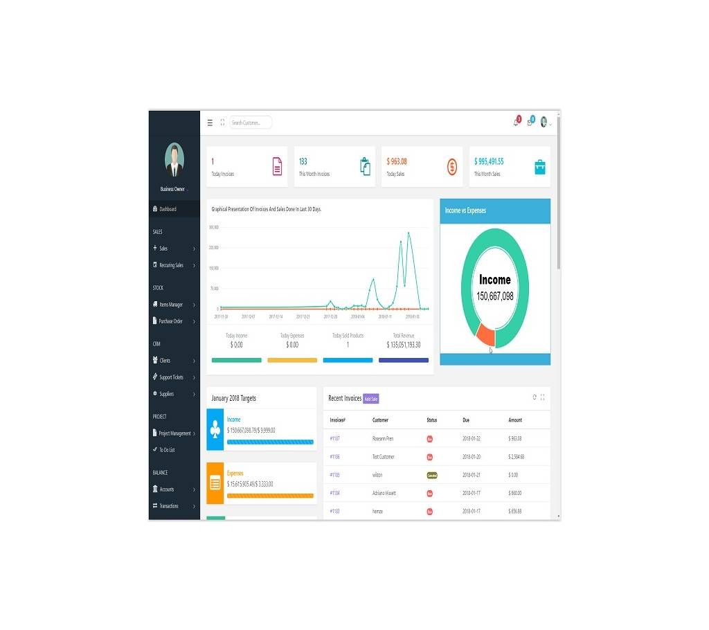 Billing - Accounting, Invoicing And CRM Software