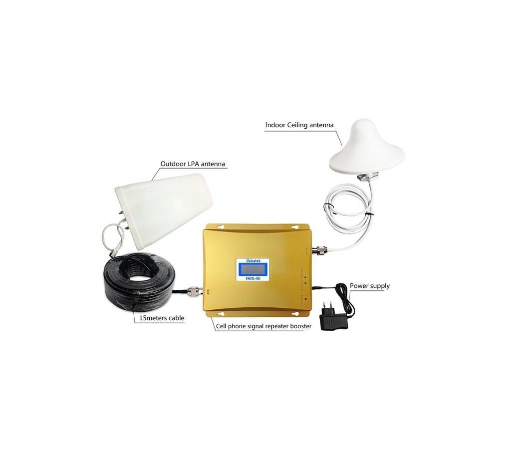 3G / 4G Mobile Network Repeater - Golden