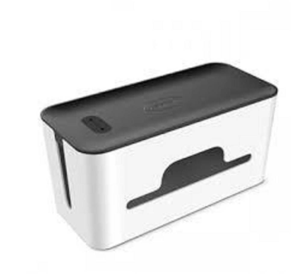 Universal Cable Management Box White-S Size