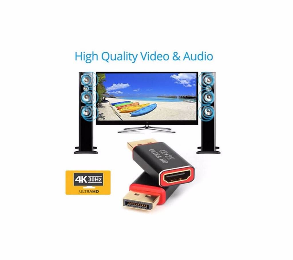 4K Display Port to HDMI Male Display Port DP Converter