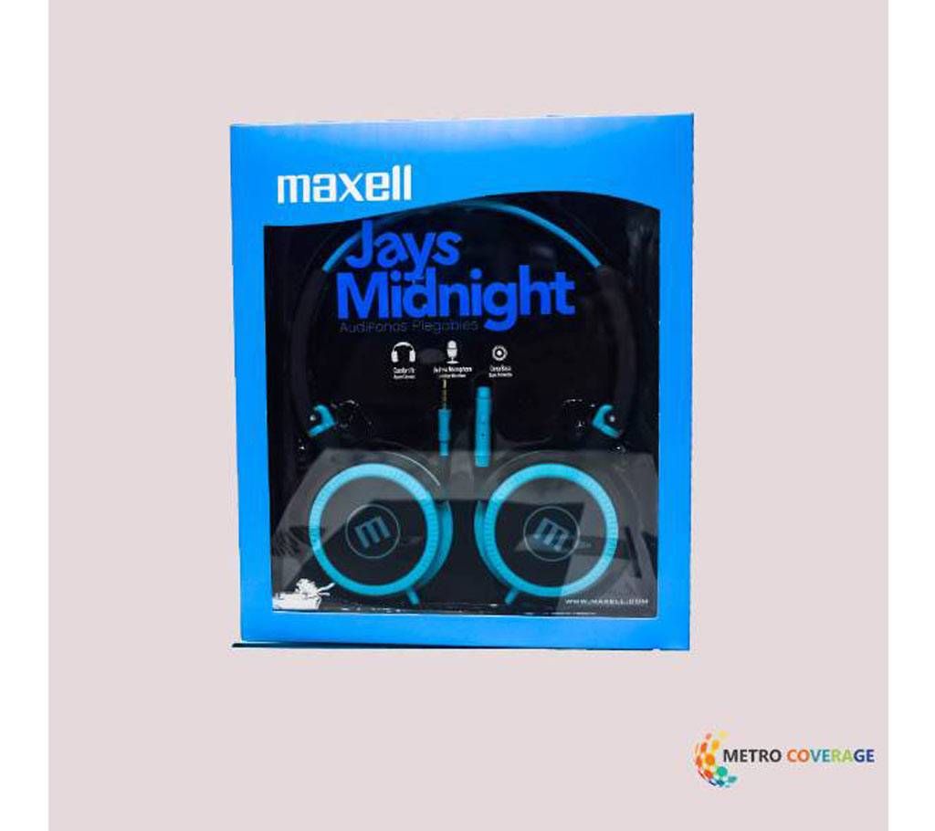 Maxell JayS Midnight Headphone with Mic