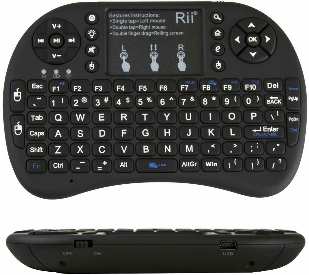 Mini Wireless Keyboard With Touch Pad