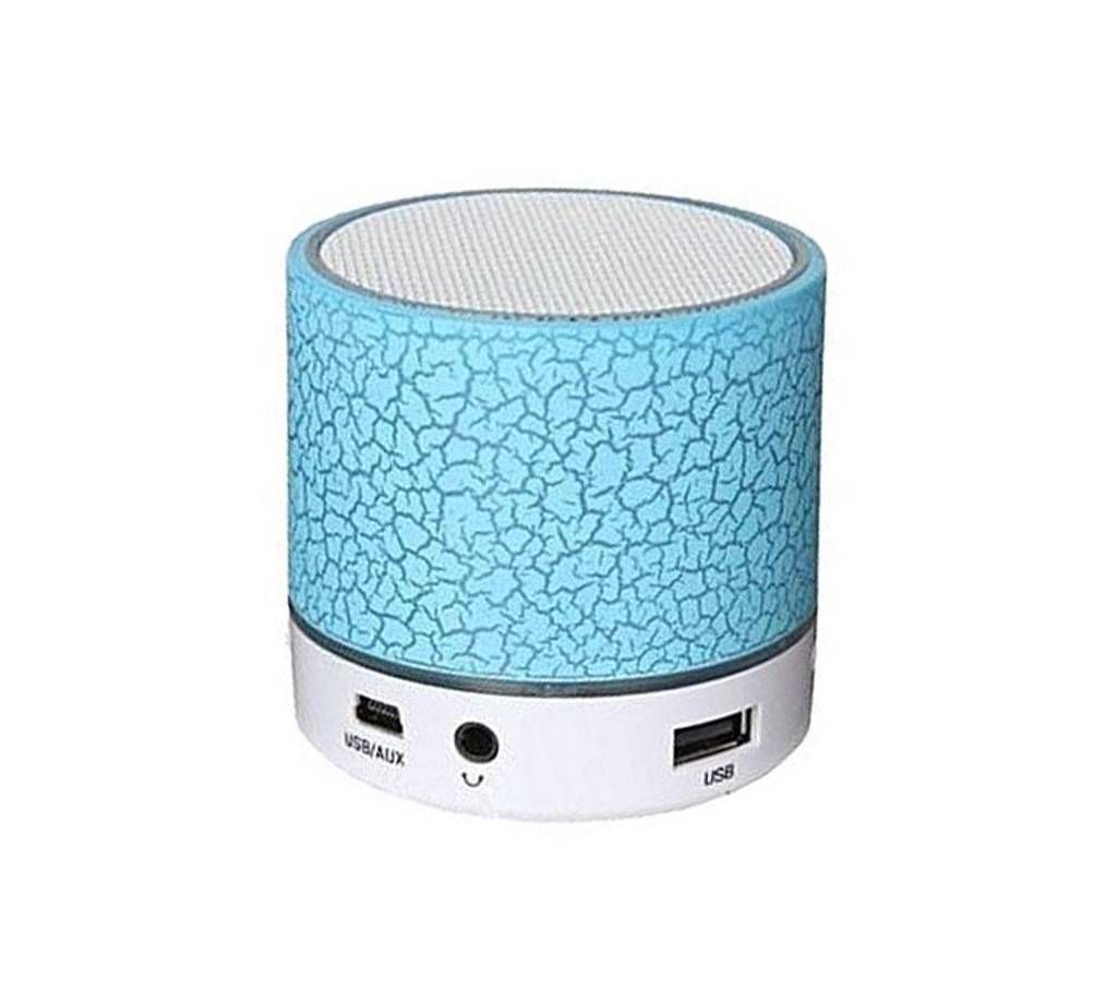 LED Light Mini Blue tooth Speaker - Blue