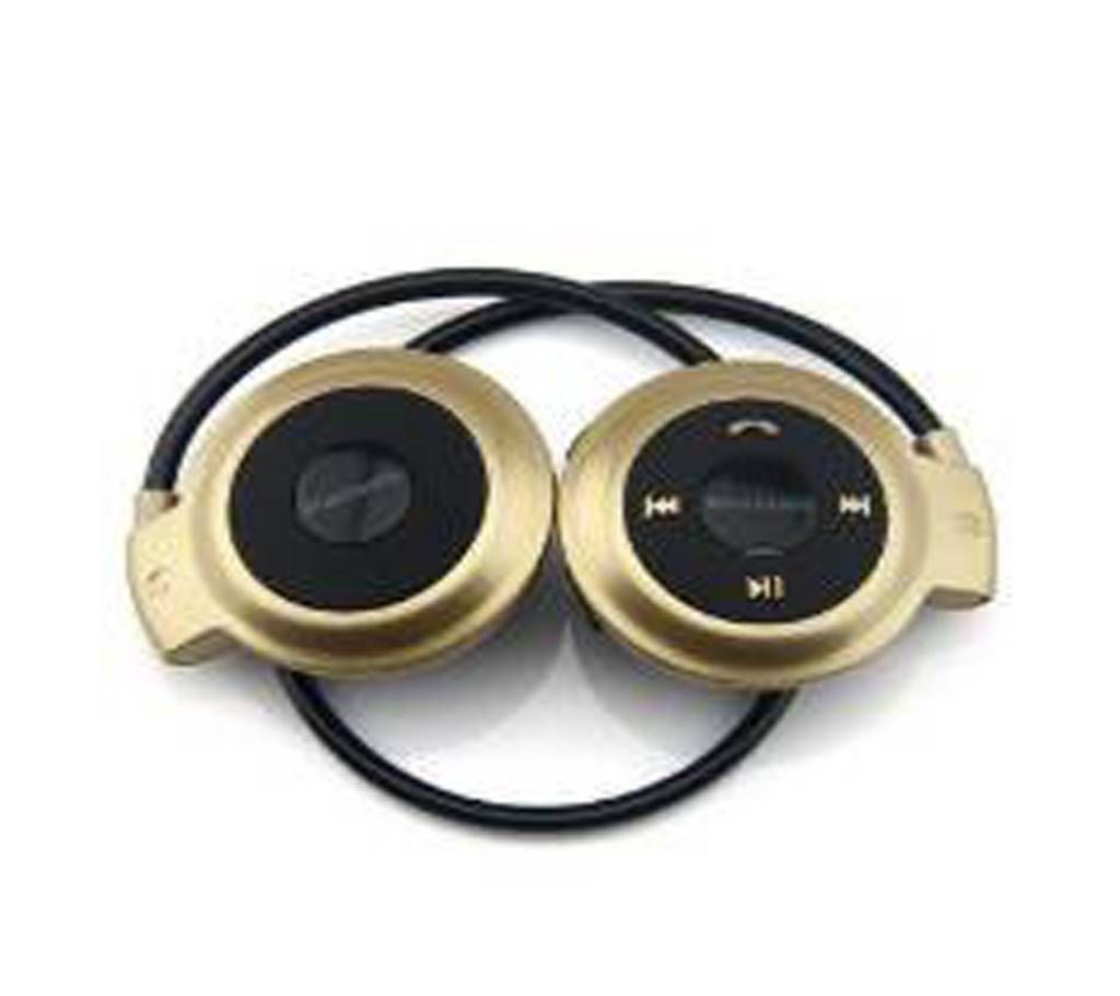 BLUETOOTH STERIO HEAD SET-GOLDEN