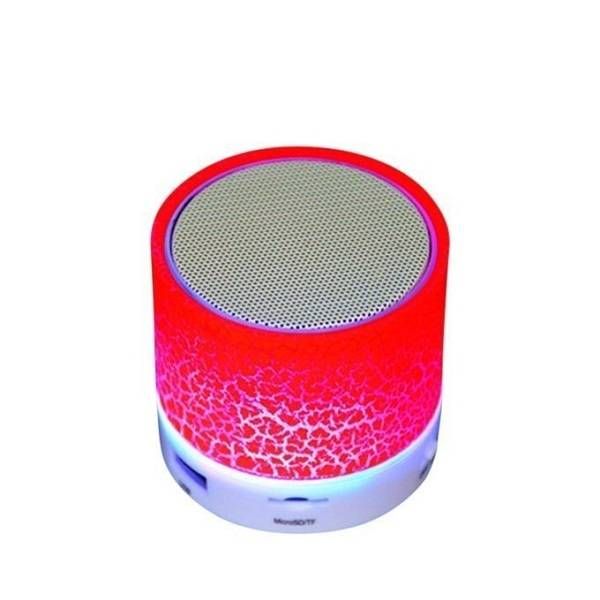FLEX Led Light Mini Bluetooth Speakers - Red