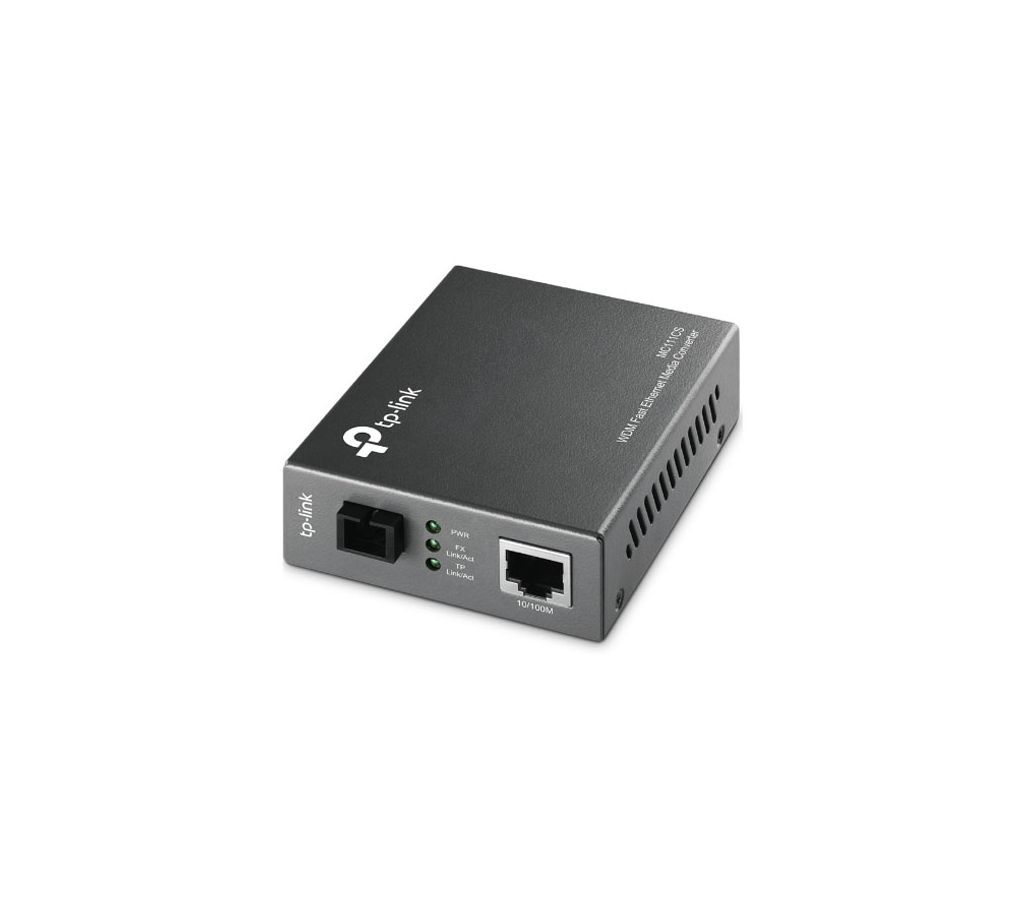 TP-Link 10/100Mbps WDM Media Converter MC111CS