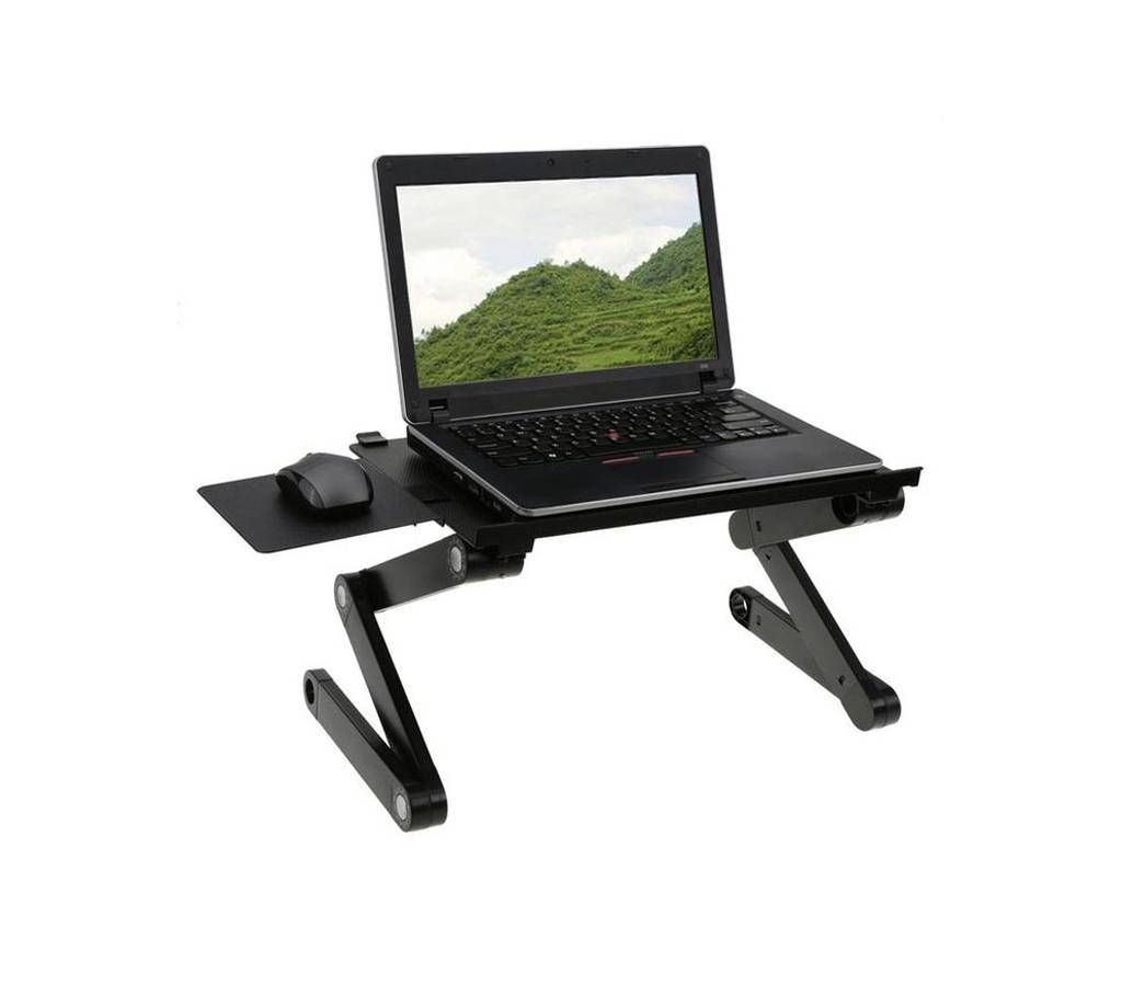 Laptop Table With Mouse Pad (Aluminum)