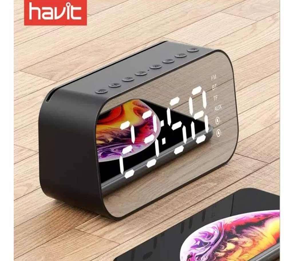 HAVIT M3 Portable Bluetooth Speaker Alarm Clock Wireless LED Display