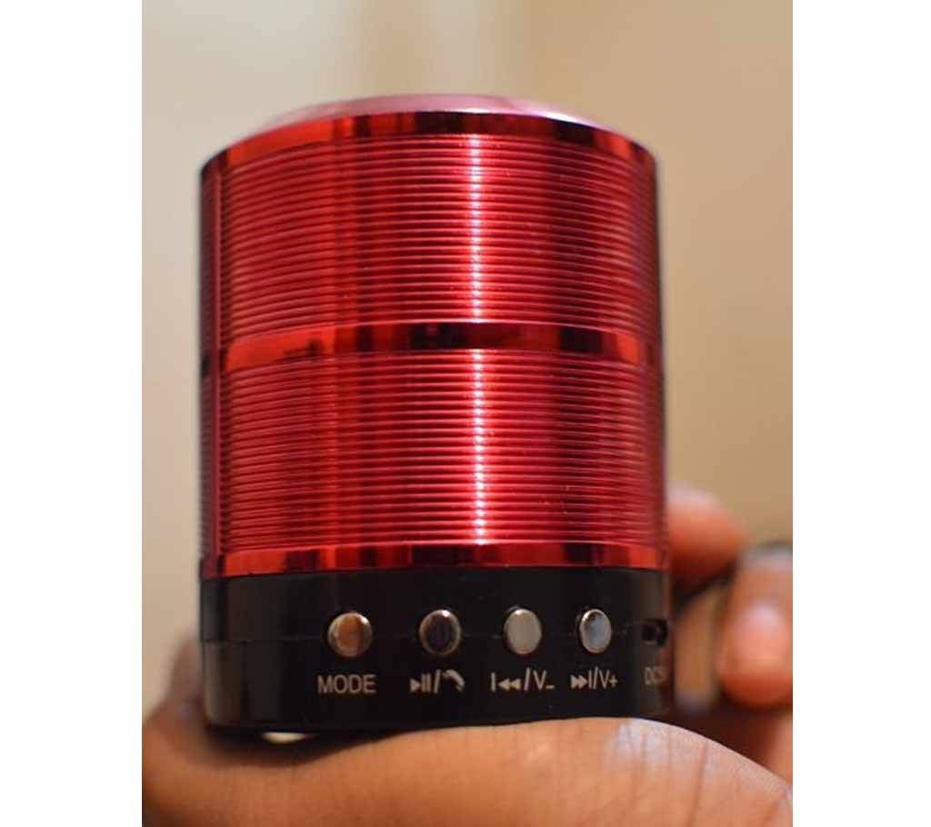  Mini Bluetooth Speaker WS-887 Red