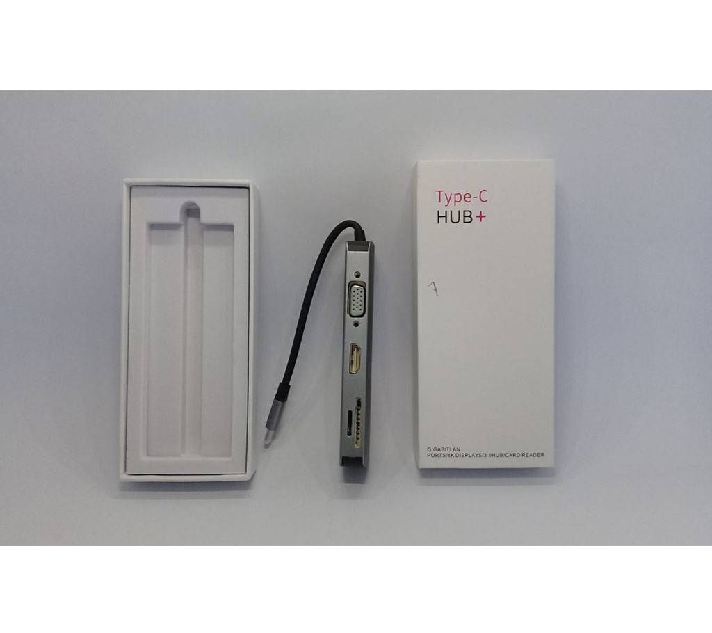 Type-C 3.0 HUB + Card Reader 