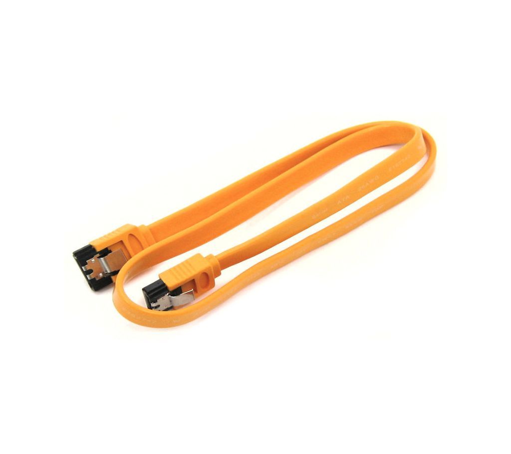Sata Data Cable for HDD and DVD Writer - Yellow