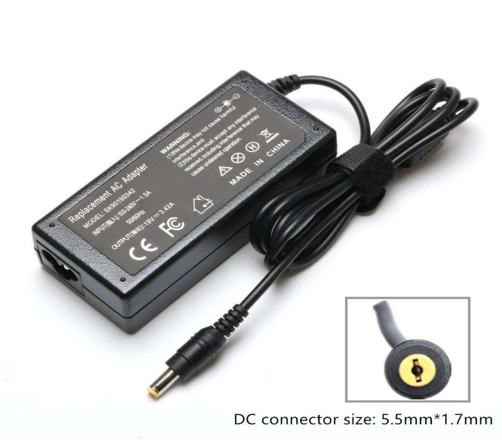 19V 3.42A 65W AC Adapter Charger Repalcement for Acer Aspire 5532 5349 5750 5742 5250 5253 5733 5534 5336 5552 5560 7560 SB416 5250 V7 V3 R3 R7 S3 E1