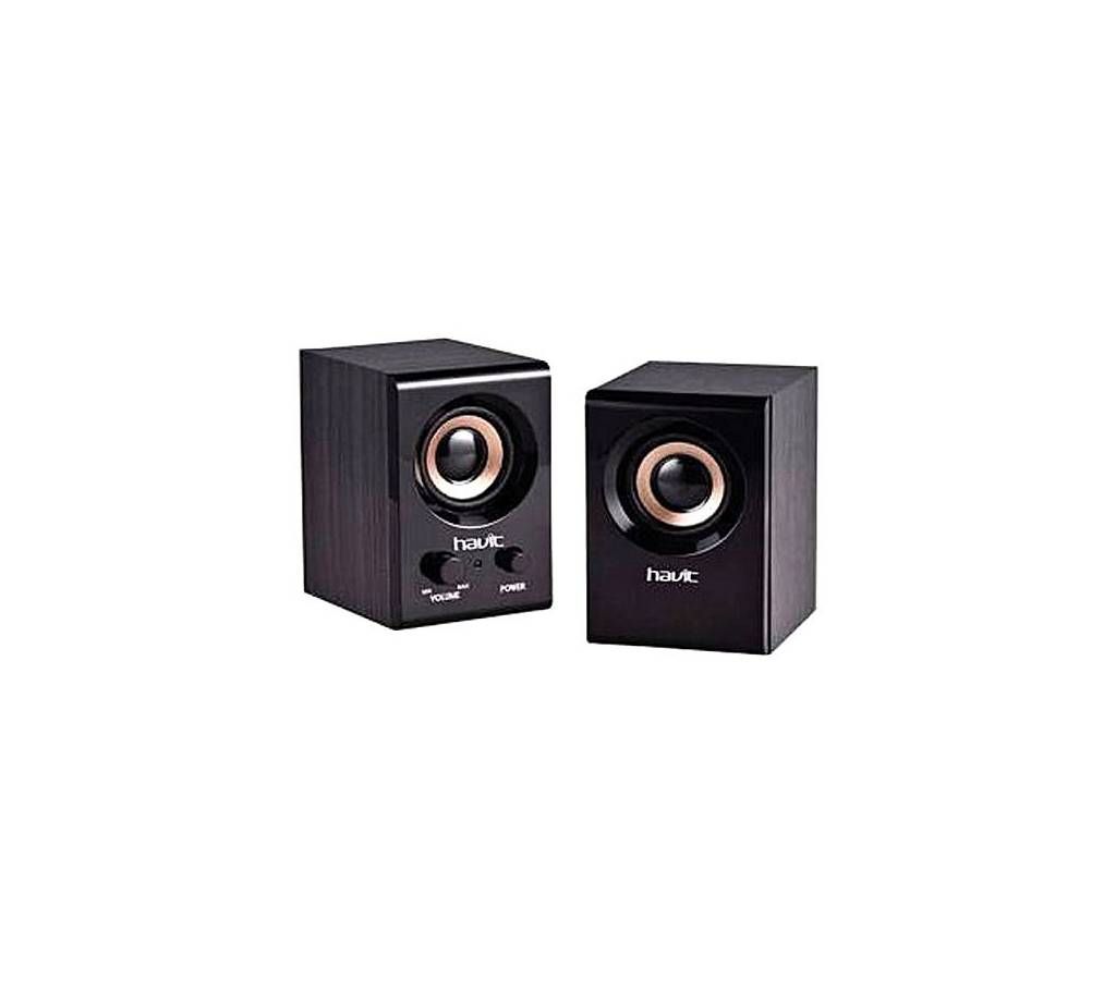 Havit HV-SK490 Wooden AC Speaker - Black