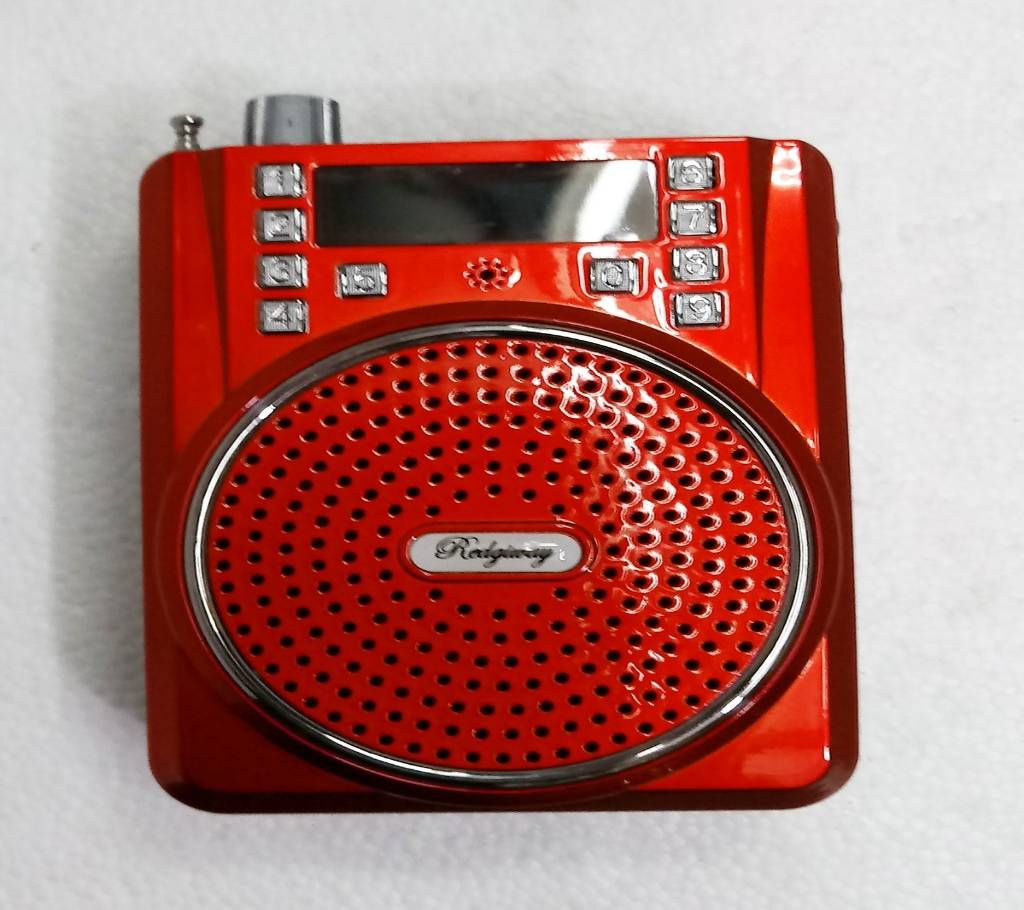 Ridgeway SPE-204 Bluetooth FM Portable Radio Speaker Rechargeable USB SD AUX