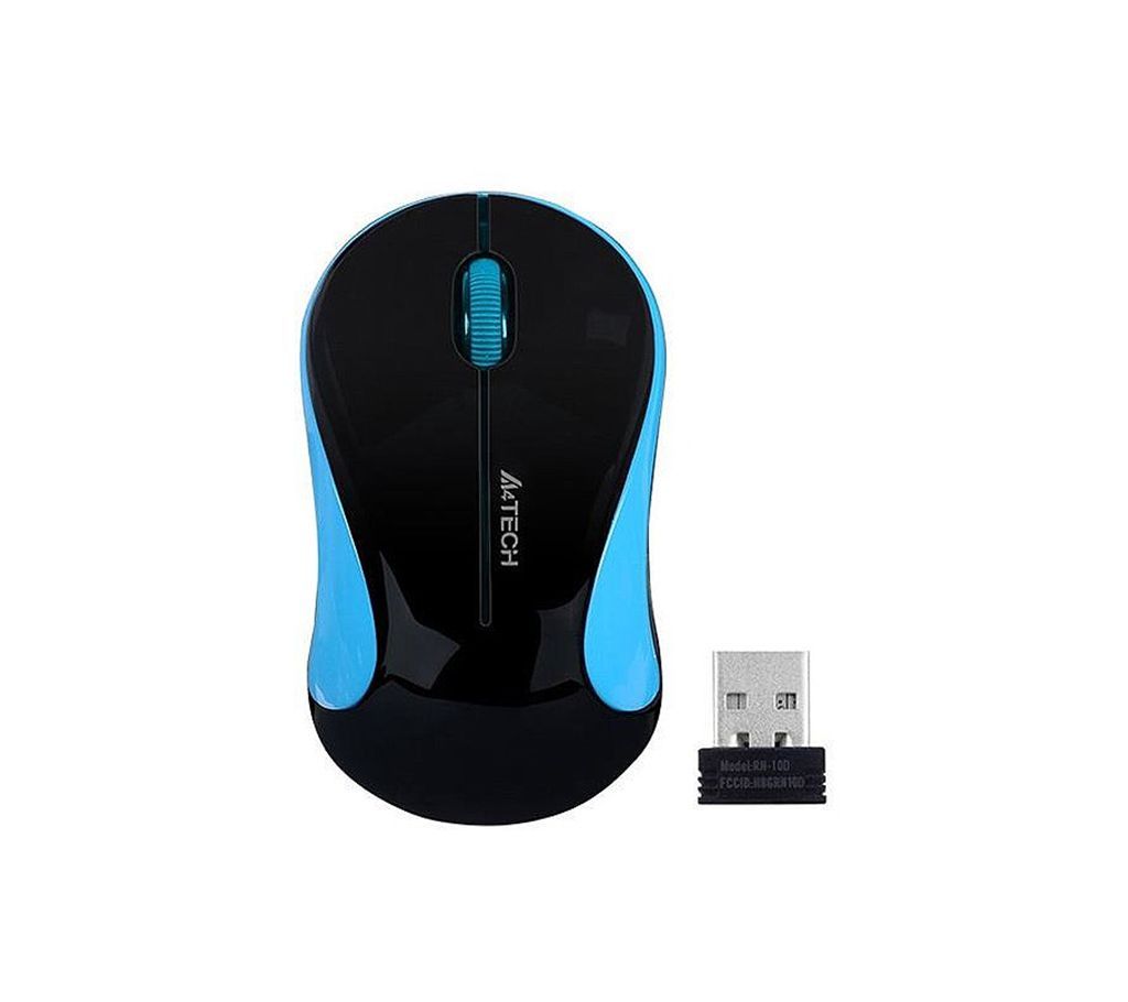 A4 TECH Wireless USB Mouse G3-270N- Black