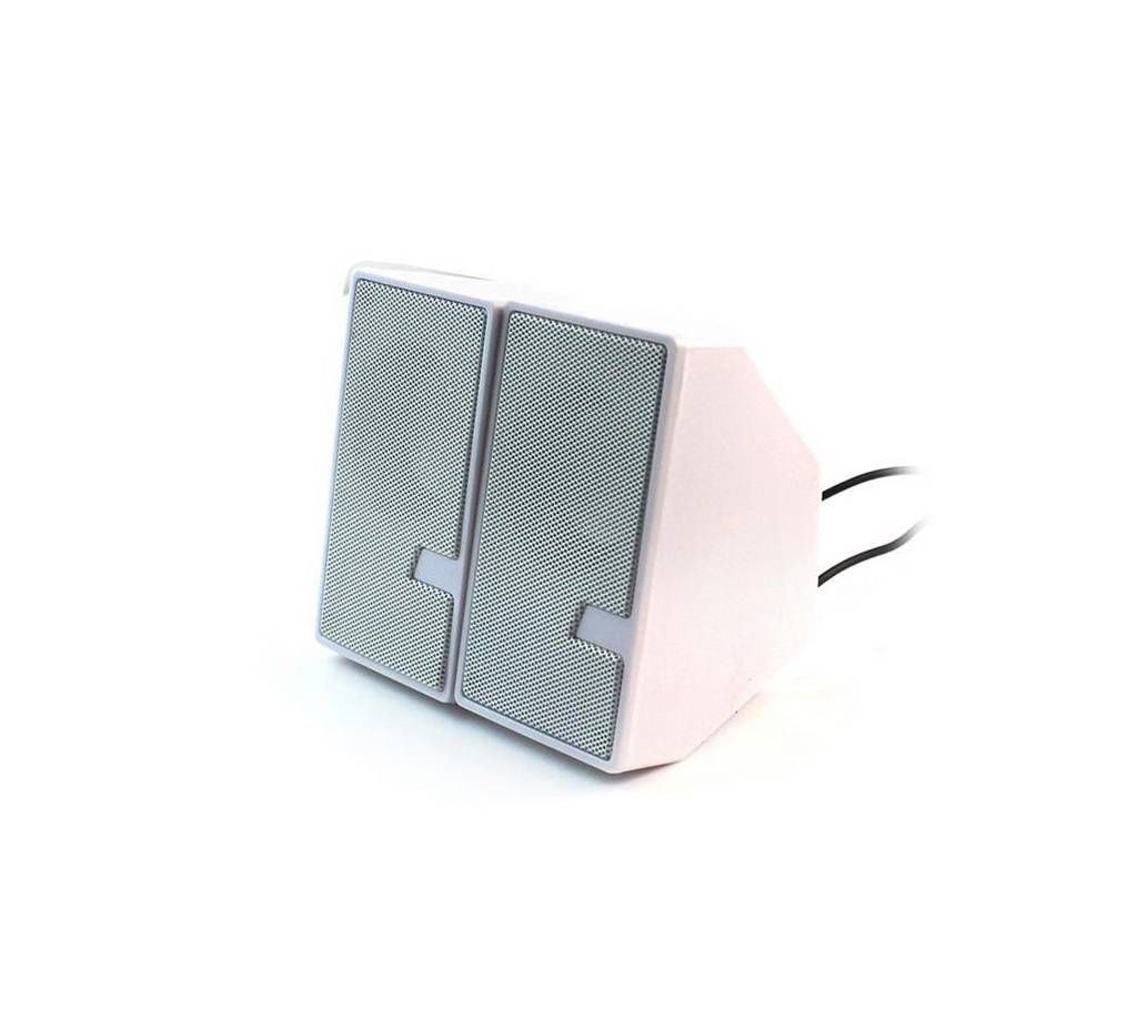 D7 Mini 2.0 Multimedia USB Speaker-White