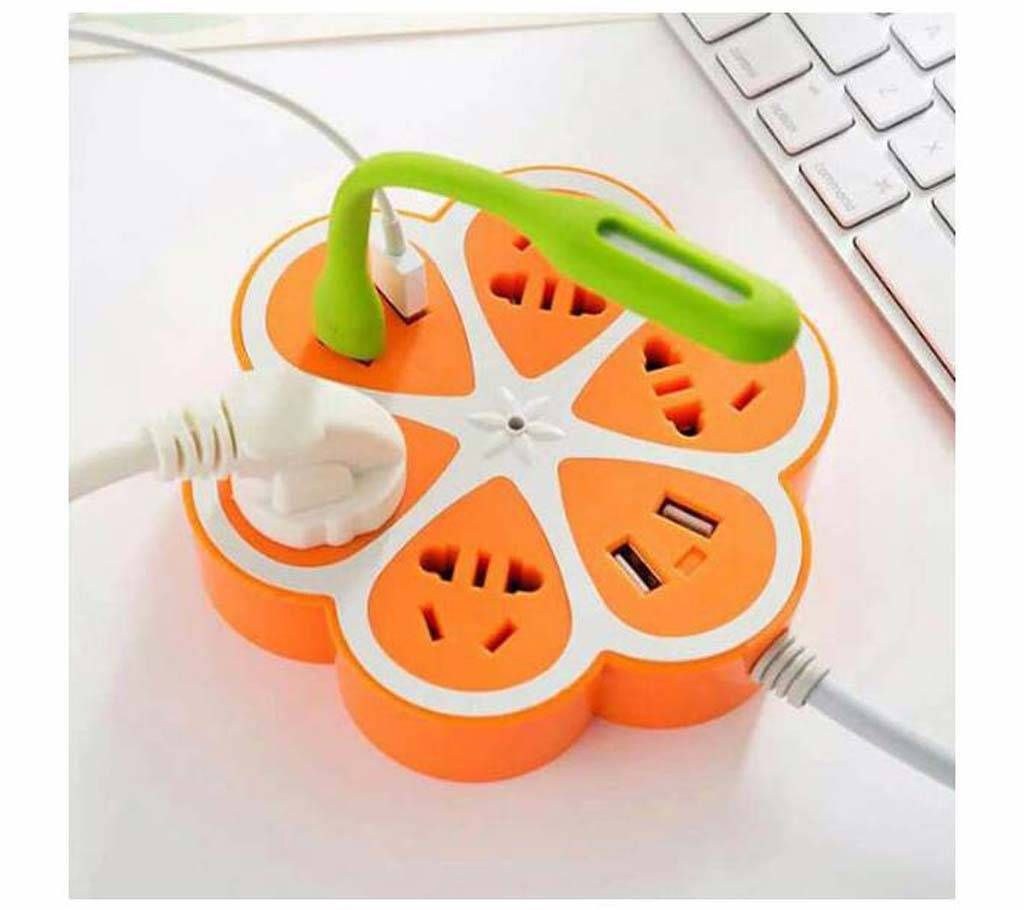 USB Hexagon  Power Socket