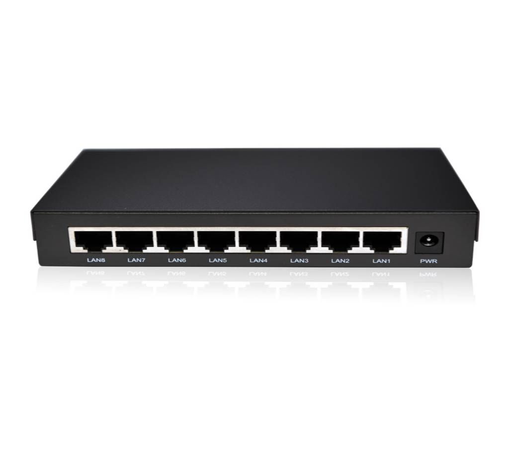 Netis 8 Port Gigabit Ethernet Switch, Steel housing ST3108GM