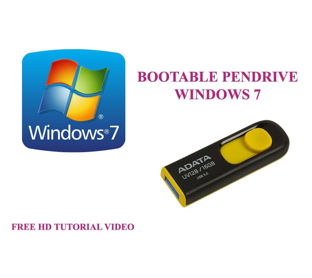 Windows 7 Setup Pendrive All in One