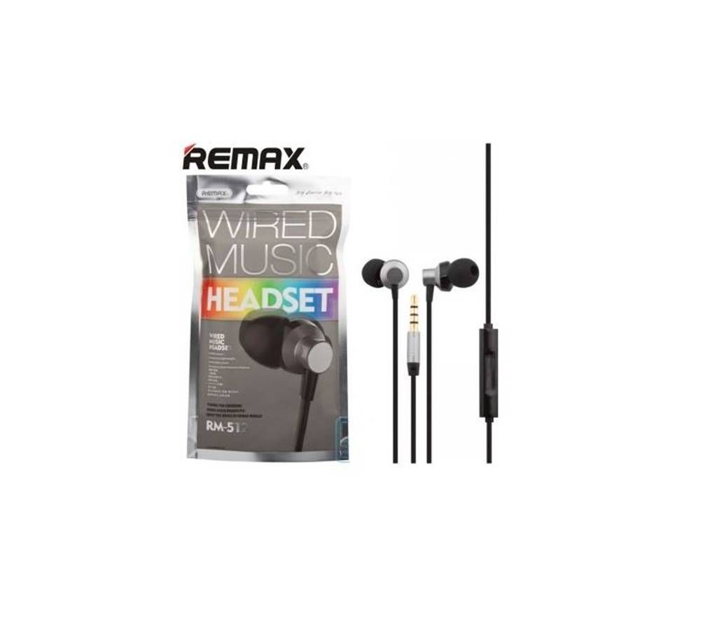 REMAX Wired Music Earphone Heavy Bass In-ear Headphone