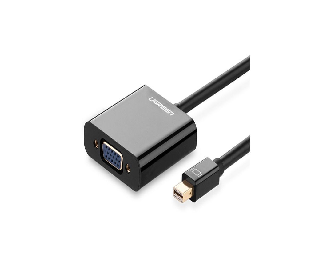 UGREEN Mini Display Port to VGA Converter Black ABS/15CM