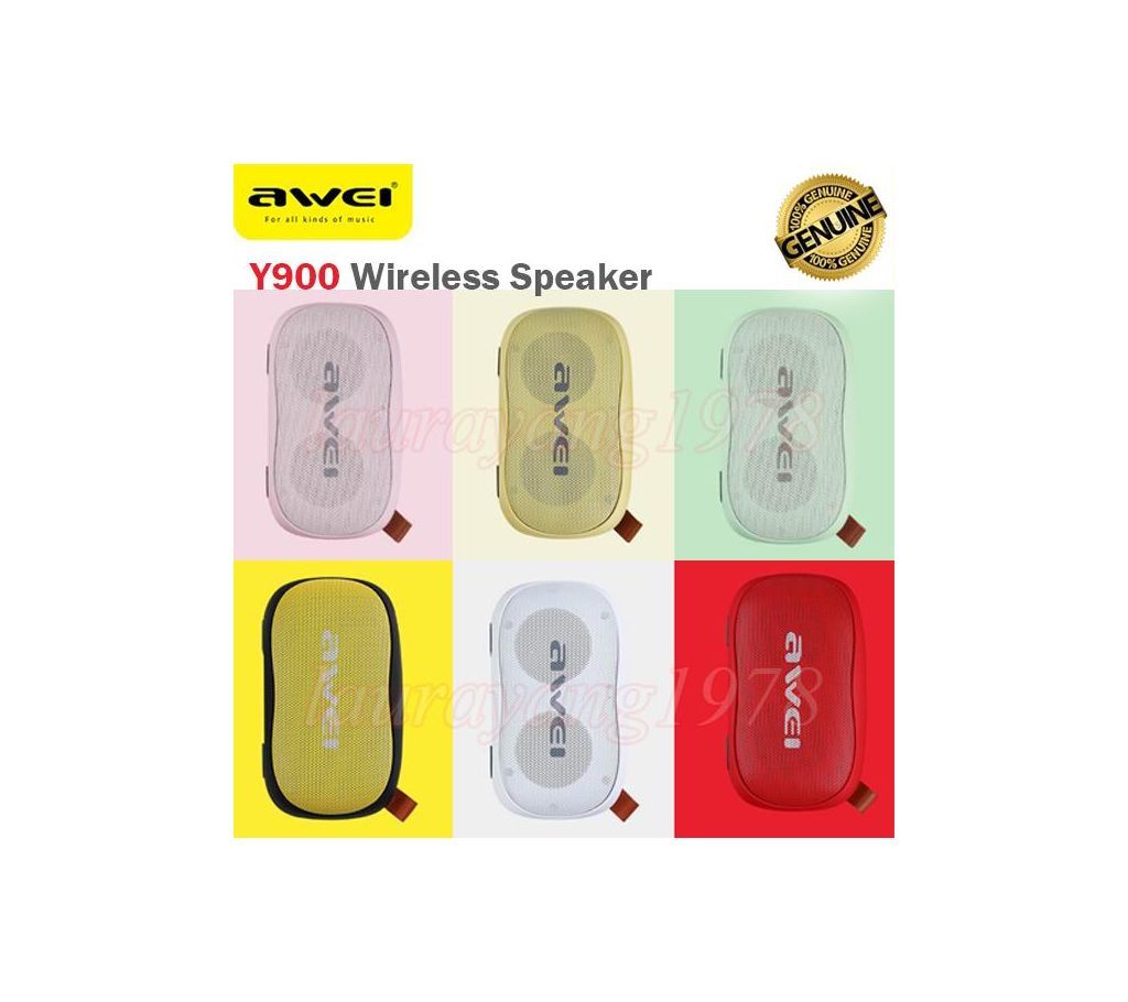 AWEI Y900 Mini Portable Wireless Bluetooth Speaker With Build in Mic