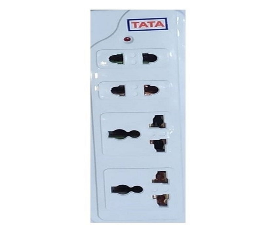 Many Extension Socket multiplug - White 4 port 