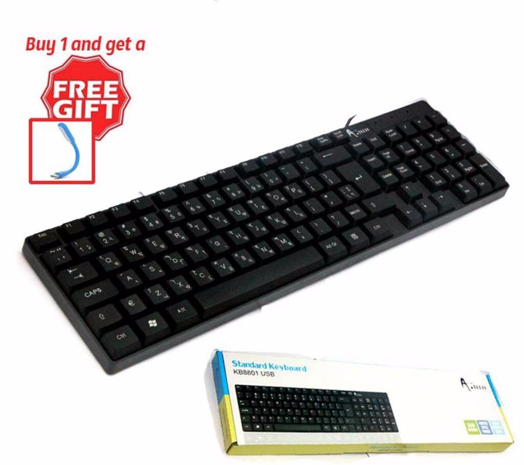 A.Tech Slim USB Keyboard