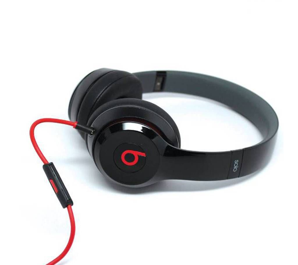 Beats solo-2 wired headphone Black  Replica