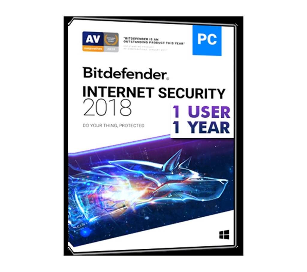 BitDefender Internet Security 2018 (One User)