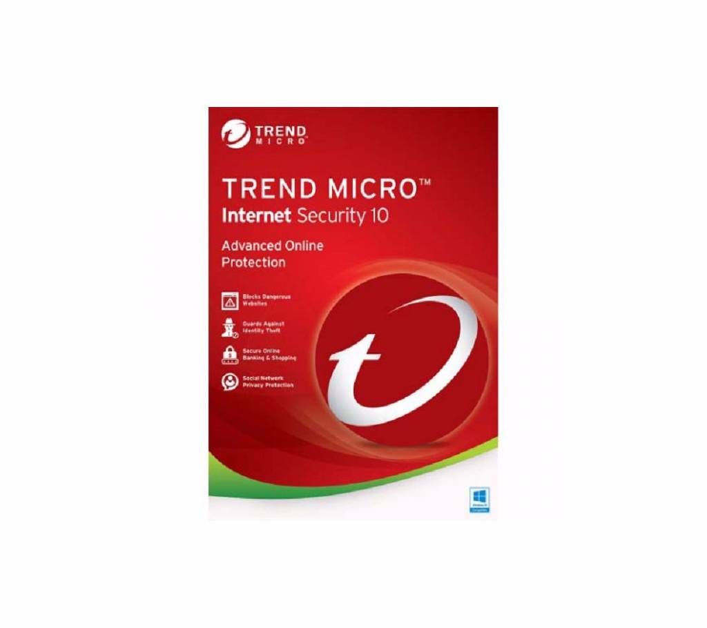 Trend Micro Internet Security 1 User 1 Year (Full Pack)