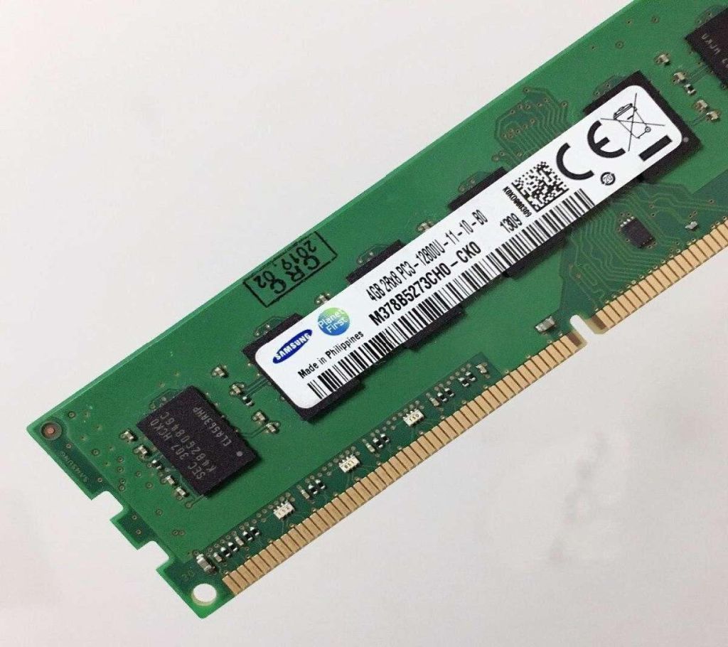 SAMSUNG 4GB RAM DDR3 M378B5273CHO-CKO 1309 2Rx8 PC3-12800U-11-10-B0 1333MHz Desktop 1333MHz DESKTOP RAM