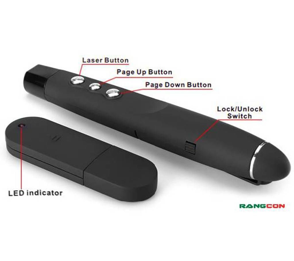 PP820 RF 5mw Wireless Presenter
