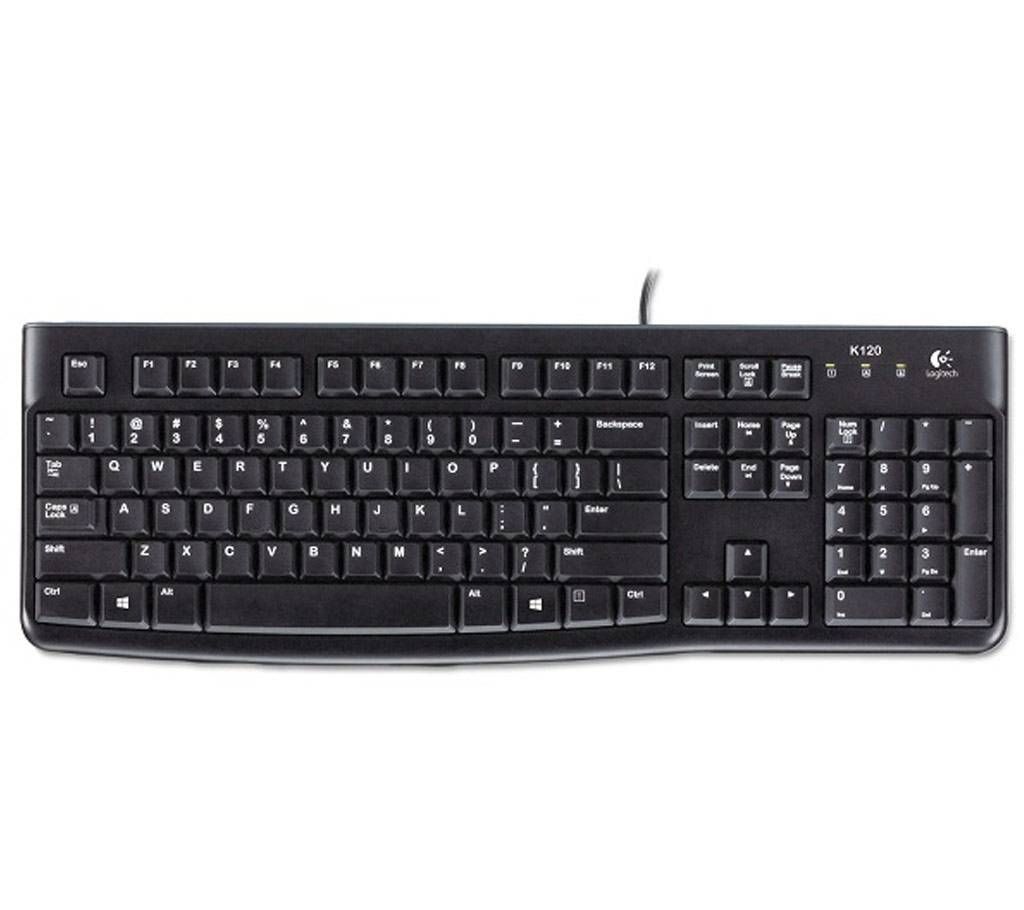 K120 Bangla usb logitech Keyboard
