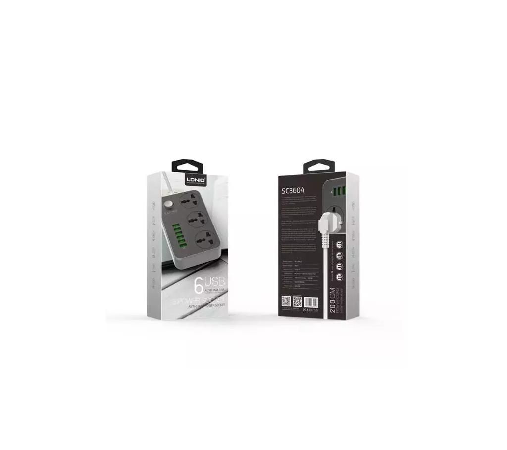 LDNIO 6 USB Multi plug
