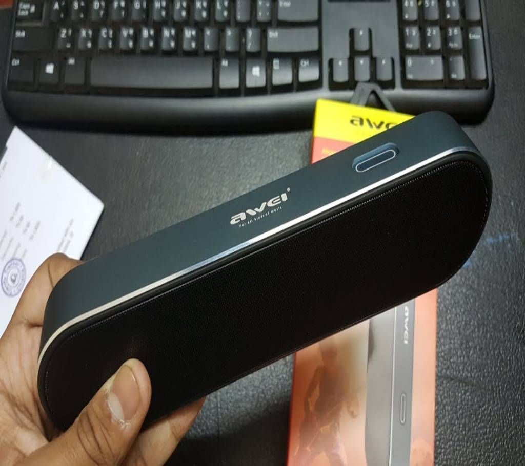 Awei Y220 Wireless Metal Dual-Track Sensor Touch Boombox Speaker